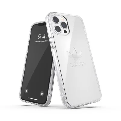 Cover Iphone 12 Pro Max Adidas Trefoil Snap - Clear